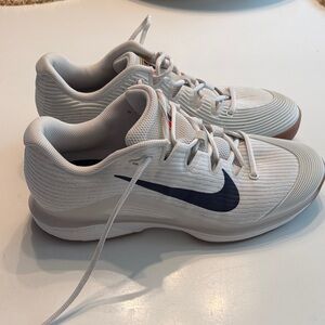 Nike Vapor Red White and Blue Tennis Court Shoes